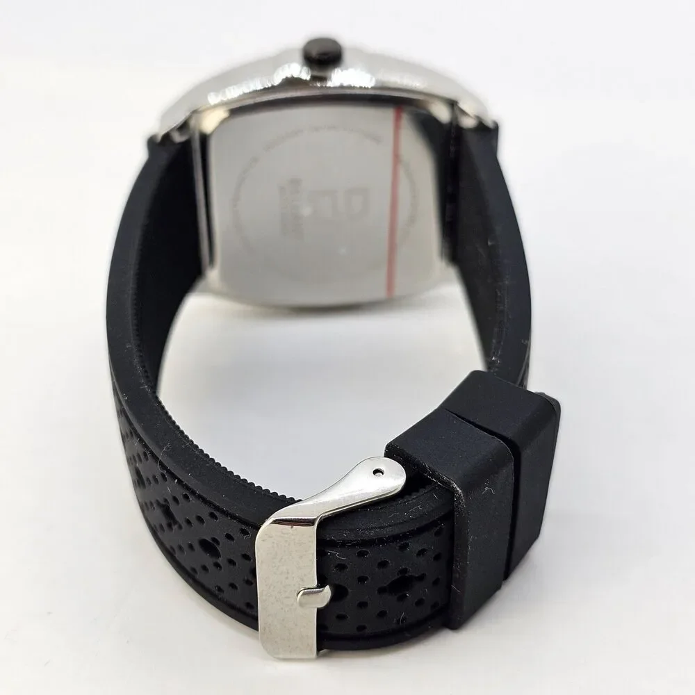 Bellany Expedition Men's Watch 41MM Black Dial Black‎ Plastic Bands New Battery